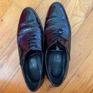 L’Intervalle shoes size 38, shiny black leather, made in Spain